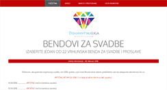 Desktop Screenshot of bendovi-za-svadbe.com